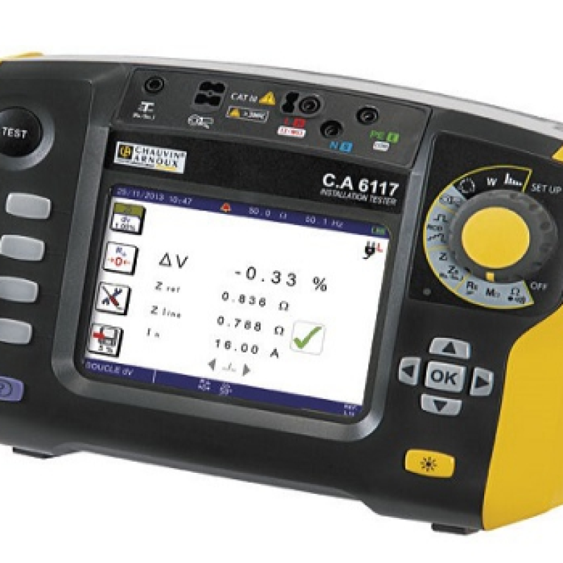 MÁY KIỂM TRA LẮP ĐẶT ĐIỆN C.A 6117